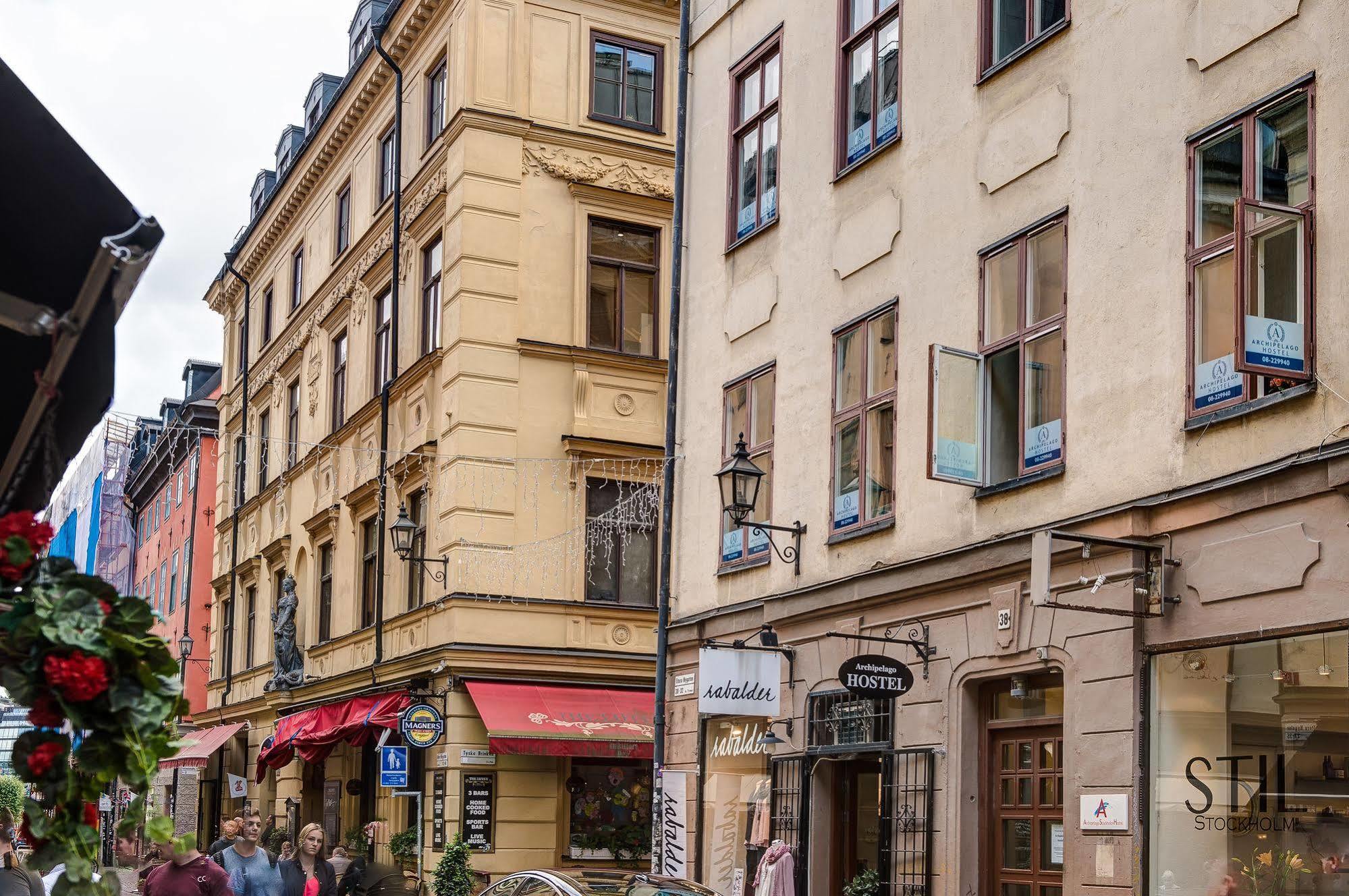 Archipelago Hostel Old Town Стокхолм Екстериор снимка